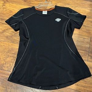 Harley Davidson Performance Womens Short Sleeve Shirt